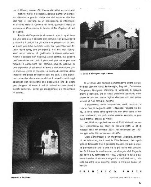 Rivista di Monza rassegna mensile di vita cittadina e bollettino di statistica del comune di Monza