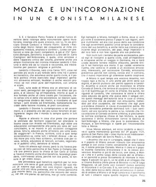 Rivista di Monza rassegna mensile di vita cittadina e bollettino di statistica del comune di Monza