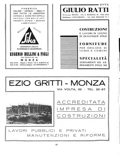 Rivista di Monza rassegna mensile di vita cittadina e bollettino di statistica del comune di Monza