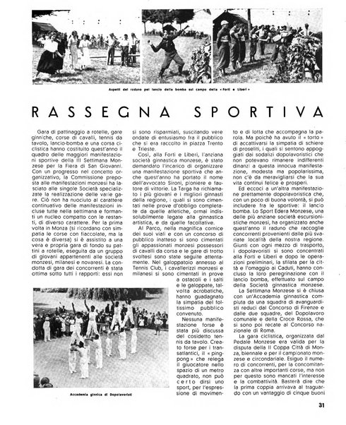 Rivista di Monza rassegna mensile di vita cittadina e bollettino di statistica del comune di Monza