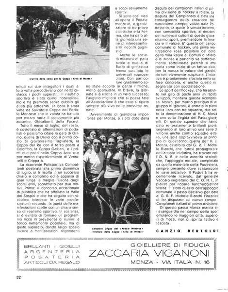 Rivista di Monza rassegna mensile di vita cittadina e bollettino di statistica del comune di Monza