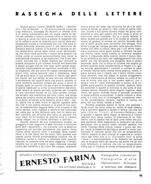 Rivista di Monza rassegna mensile di vita cittadina e bollettino di statistica del comune di Monza