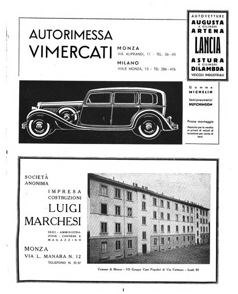 Rivista di Monza rassegna mensile di vita cittadina e bollettino di statistica del comune di Monza