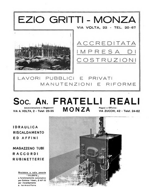 Rivista di Monza rassegna mensile di vita cittadina e bollettino di statistica del comune di Monza