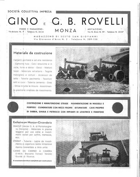 Rivista di Monza rassegna mensile di vita cittadina e bollettino di statistica del comune di Monza