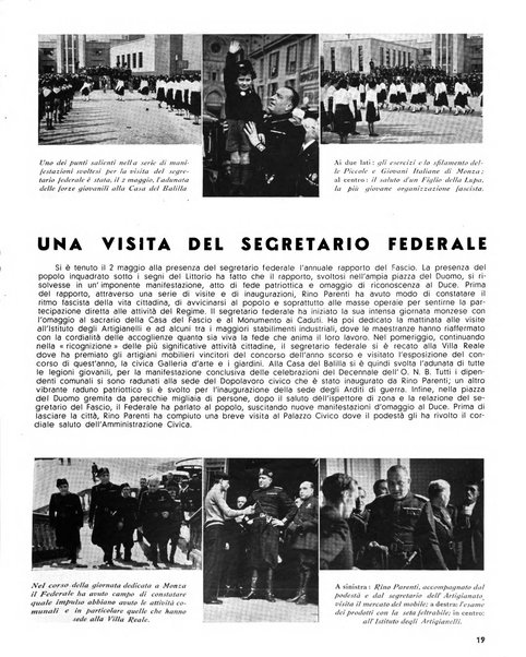 Rivista di Monza rassegna mensile di vita cittadina e bollettino di statistica del comune di Monza