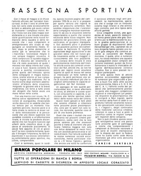 Rivista di Monza rassegna mensile di vita cittadina e bollettino di statistica del comune di Monza