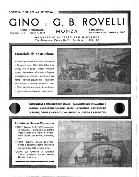 Rivista di Monza rassegna mensile di vita cittadina e bollettino di statistica del comune di Monza