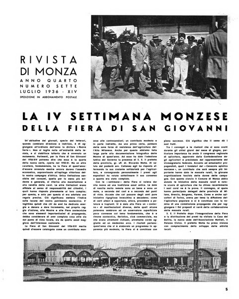 Rivista di Monza rassegna mensile di vita cittadina e bollettino di statistica del comune di Monza