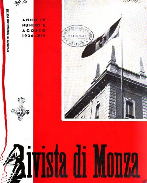 Rivista di Monza rassegna mensile di vita cittadina e bollettino di statistica del comune di Monza