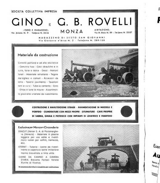 Rivista di Monza rassegna mensile di vita cittadina e bollettino di statistica del comune di Monza