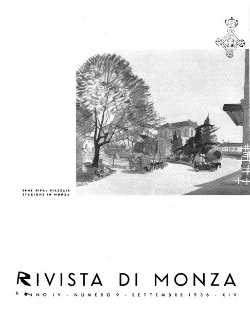 Rivista di Monza rassegna mensile di vita cittadina e bollettino di statistica del comune di Monza