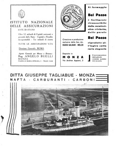 Rivista di Monza rassegna mensile di vita cittadina e bollettino di statistica del comune di Monza