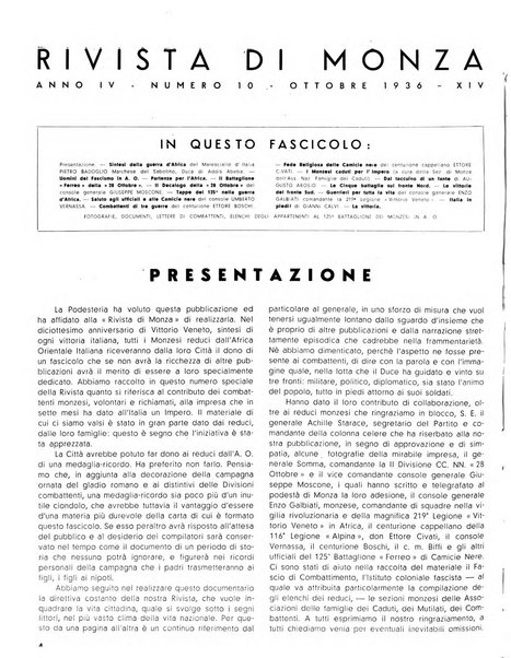 Rivista di Monza rassegna mensile di vita cittadina e bollettino di statistica del comune di Monza