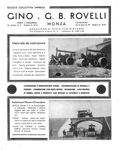 Rivista di Monza rassegna mensile di vita cittadina e bollettino di statistica del comune di Monza