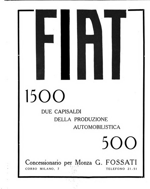 Rivista di Monza rassegna mensile di vita cittadina e bollettino di statistica del comune di Monza