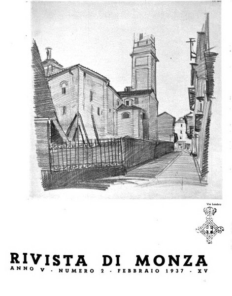 Rivista di Monza rassegna mensile di vita cittadina e bollettino di statistica del comune di Monza