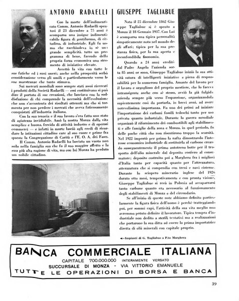 Rivista di Monza rassegna mensile di vita cittadina e bollettino di statistica del comune di Monza