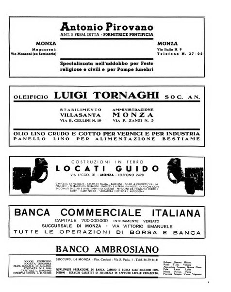 Rivista di Monza rassegna mensile di vita cittadina e bollettino di statistica del comune di Monza