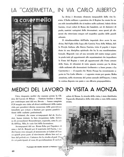 Rivista di Monza rassegna mensile di vita cittadina e bollettino di statistica del comune di Monza