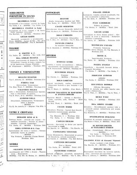 Rivista di Monza rassegna mensile di vita cittadina e bollettino di statistica del comune di Monza