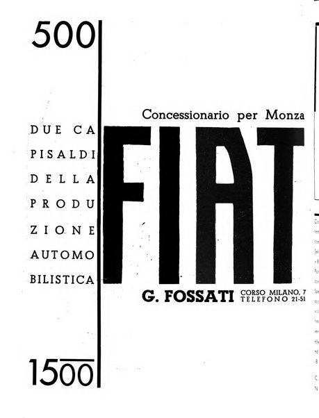 Rivista di Monza rassegna mensile di vita cittadina e bollettino di statistica del comune di Monza