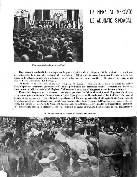 Rivista di Monza rassegna mensile di vita cittadina e bollettino di statistica del comune di Monza