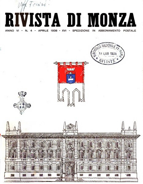 Rivista di Monza rassegna mensile di vita cittadina e bollettino di statistica del comune di Monza