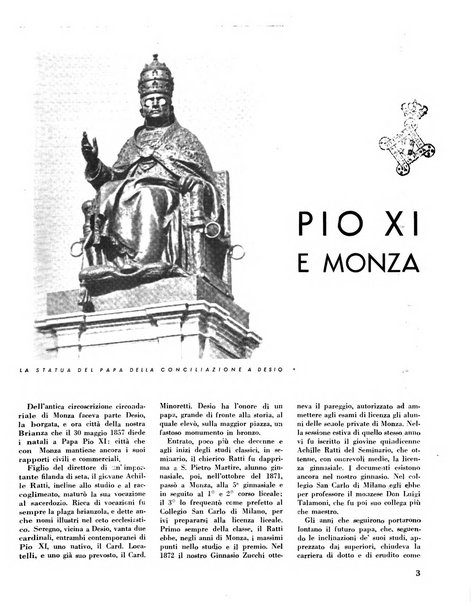 Rivista di Monza rassegna mensile di vita cittadina e bollettino di statistica del comune di Monza