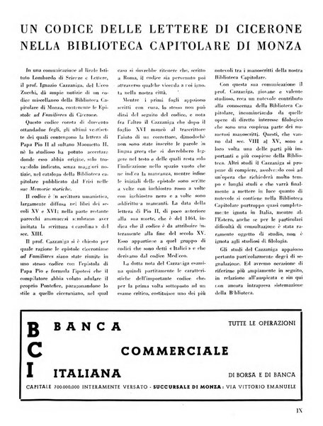 Rivista di Monza rassegna mensile di vita cittadina e bollettino di statistica del comune di Monza