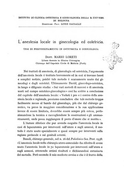 Rivista di patologia femminile e terapia