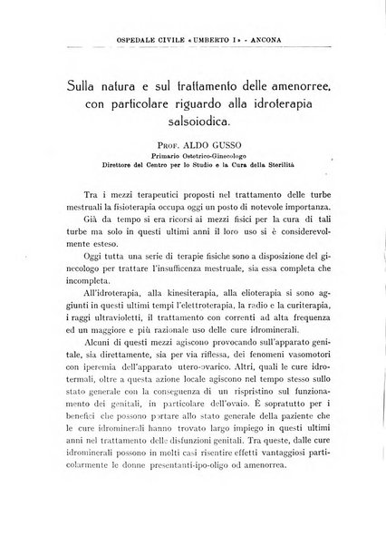 Rivista di patologia femminile e terapia