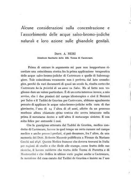 Rivista di patologia femminile e terapia