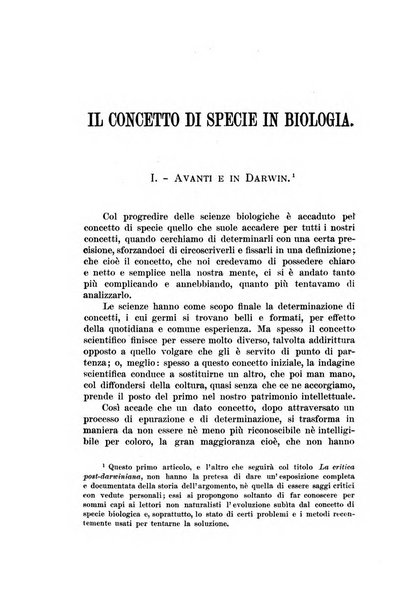 Rivista di scienza organo internazionale di sintesi scientifica