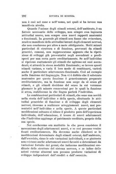 Rivista di scienza organo internazionale di sintesi scientifica