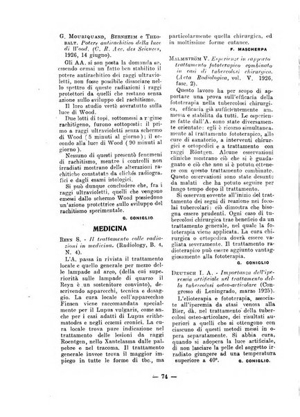 Rivista italiana di actinologia rivista ufficiale dell'Associazione ultravioletta italiana