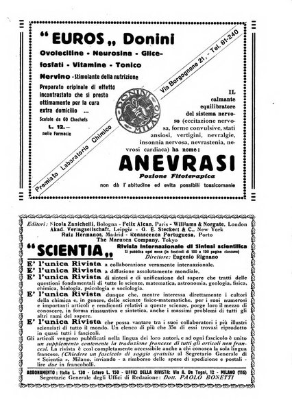 Rivista italiana di actinologia rivista ufficiale dell'Associazione ultravioletta italiana