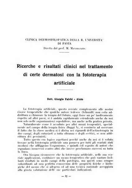 Rivista italiana di actinologia rivista ufficiale dell'Associazione ultravioletta italiana