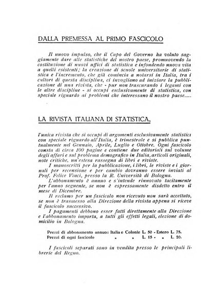 Rivista italiana di statistica