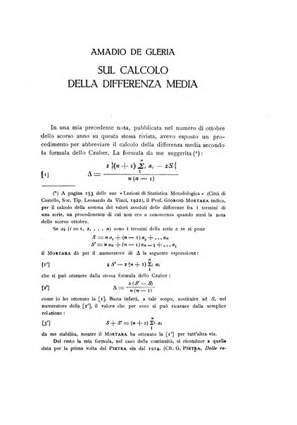 Rivista italiana di statistica