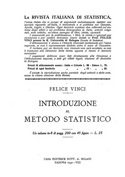 Rivista italiana di statistica