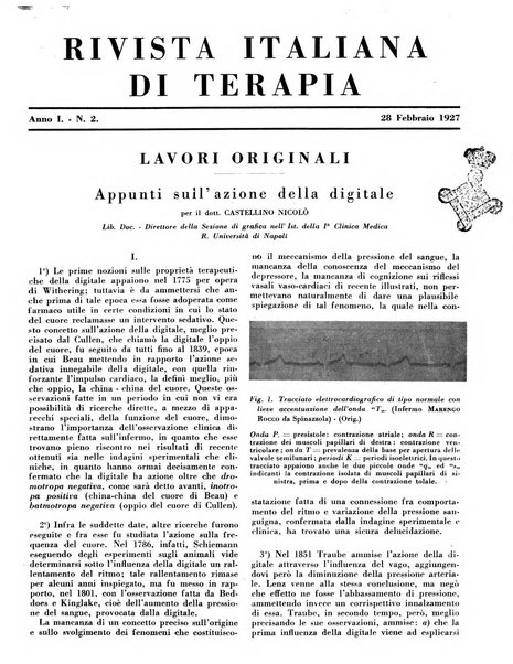 Rivista italiana di terapia periodico mensile