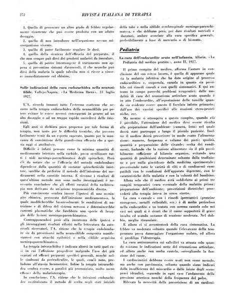 Rivista italiana di terapia periodico mensile