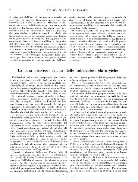 Rivista italiana di terapia periodico mensile