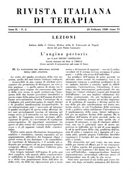 Rivista italiana di terapia periodico mensile