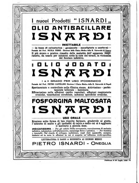 Rivista italiana di terapia periodico mensile