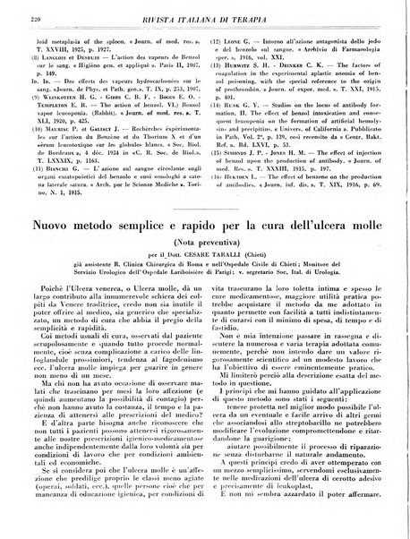 Rivista italiana di terapia periodico mensile