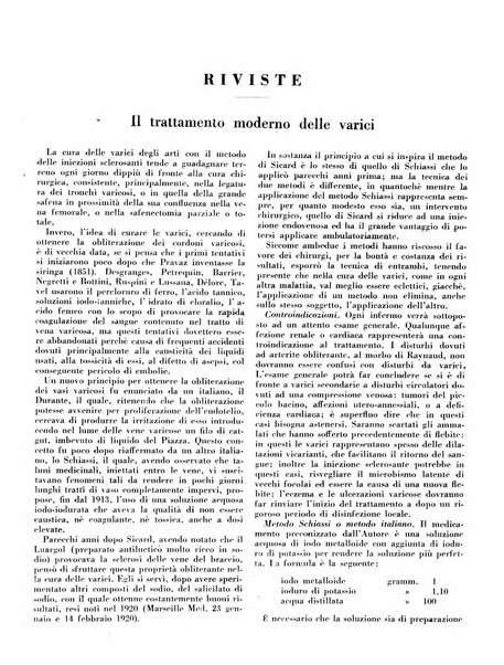 Rivista italiana di terapia periodico mensile