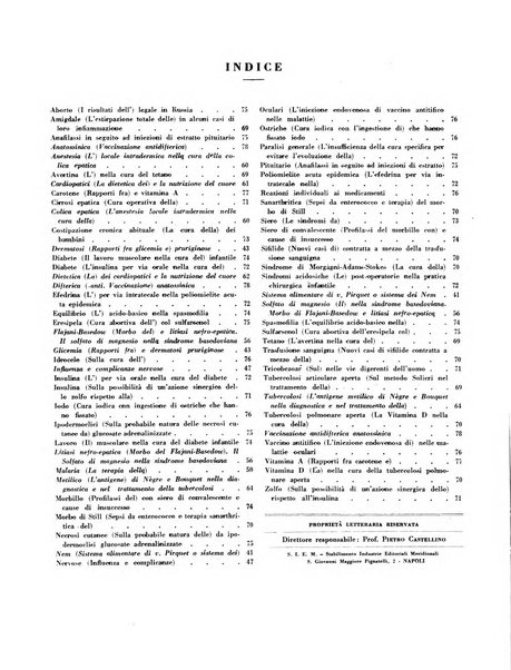 Rivista italiana di terapia periodico mensile