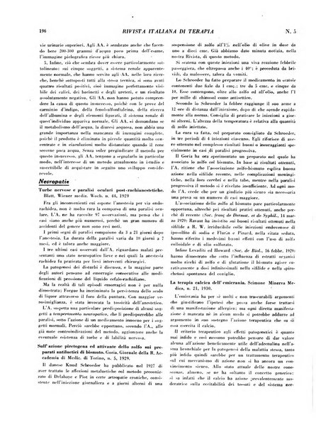 Rivista italiana di terapia periodico mensile